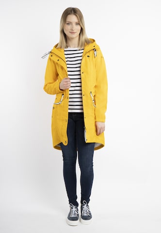 Manteau fonctionnel Schmuddelwedda en jaune