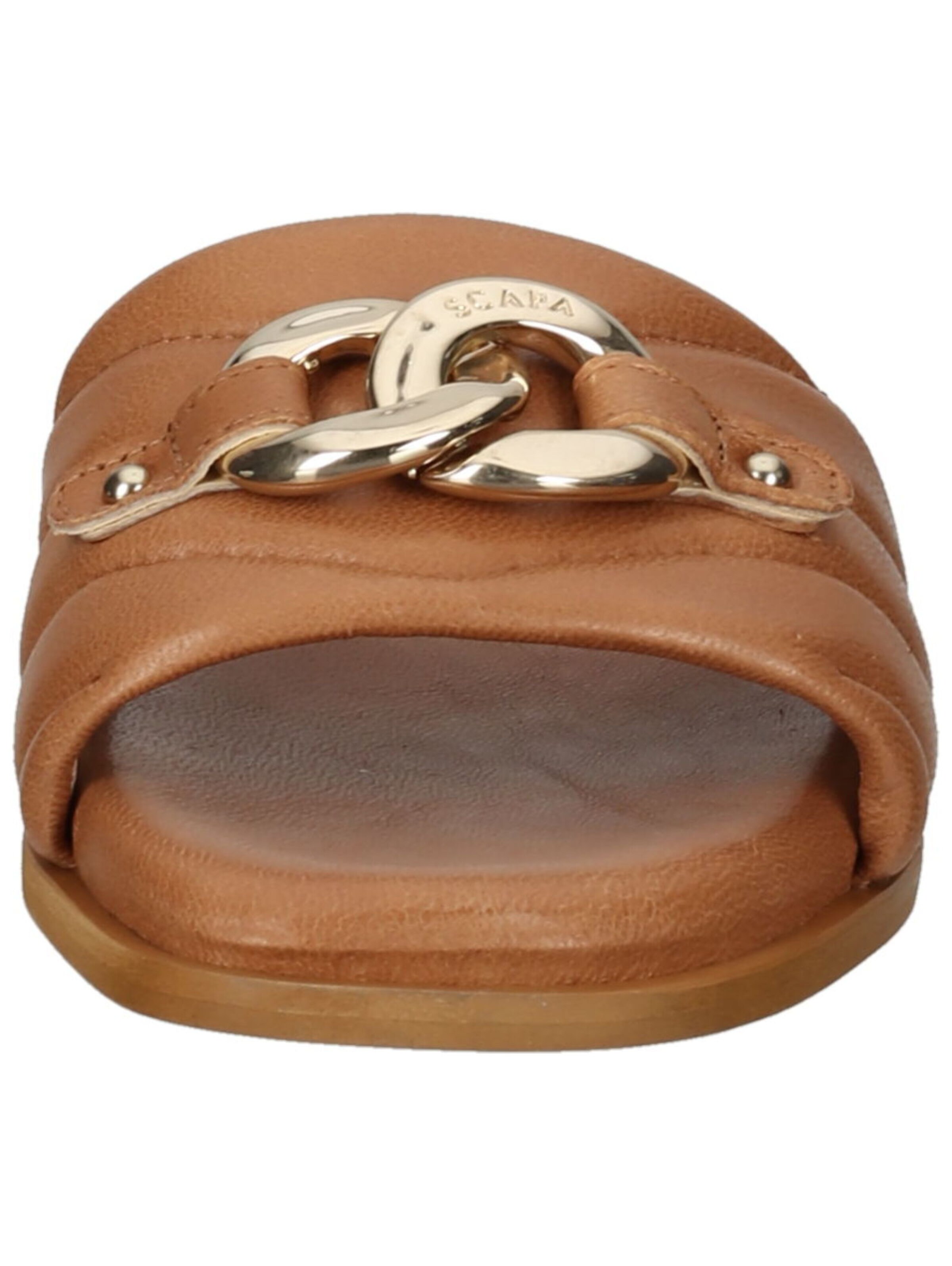 SCAPA Pantolette in Braun