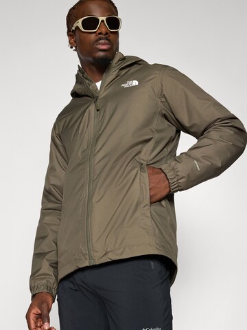 THE NORTH FACE Regular Fit Ulkoilutakki 'Quest' värissä vihreä