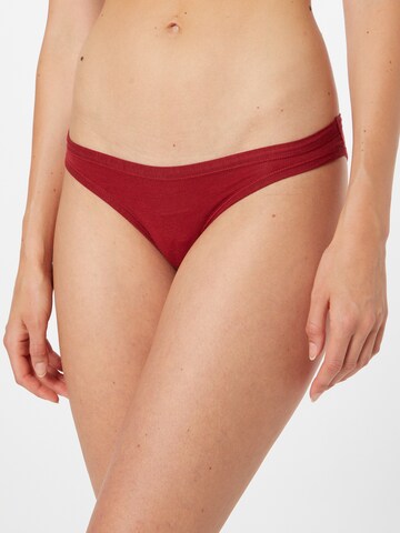 SCHIESSER Slip in Rood: voorkant