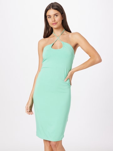 NU-IN - Vestido en verde: frente