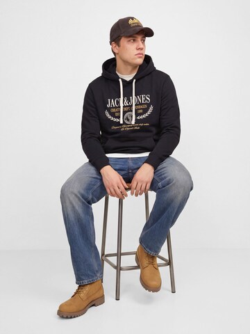 JACK & JONES Sweatshirt in Black