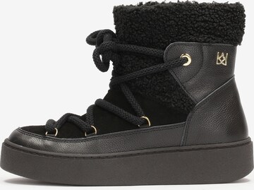 Kazar - Botas de nieve en negro: frente