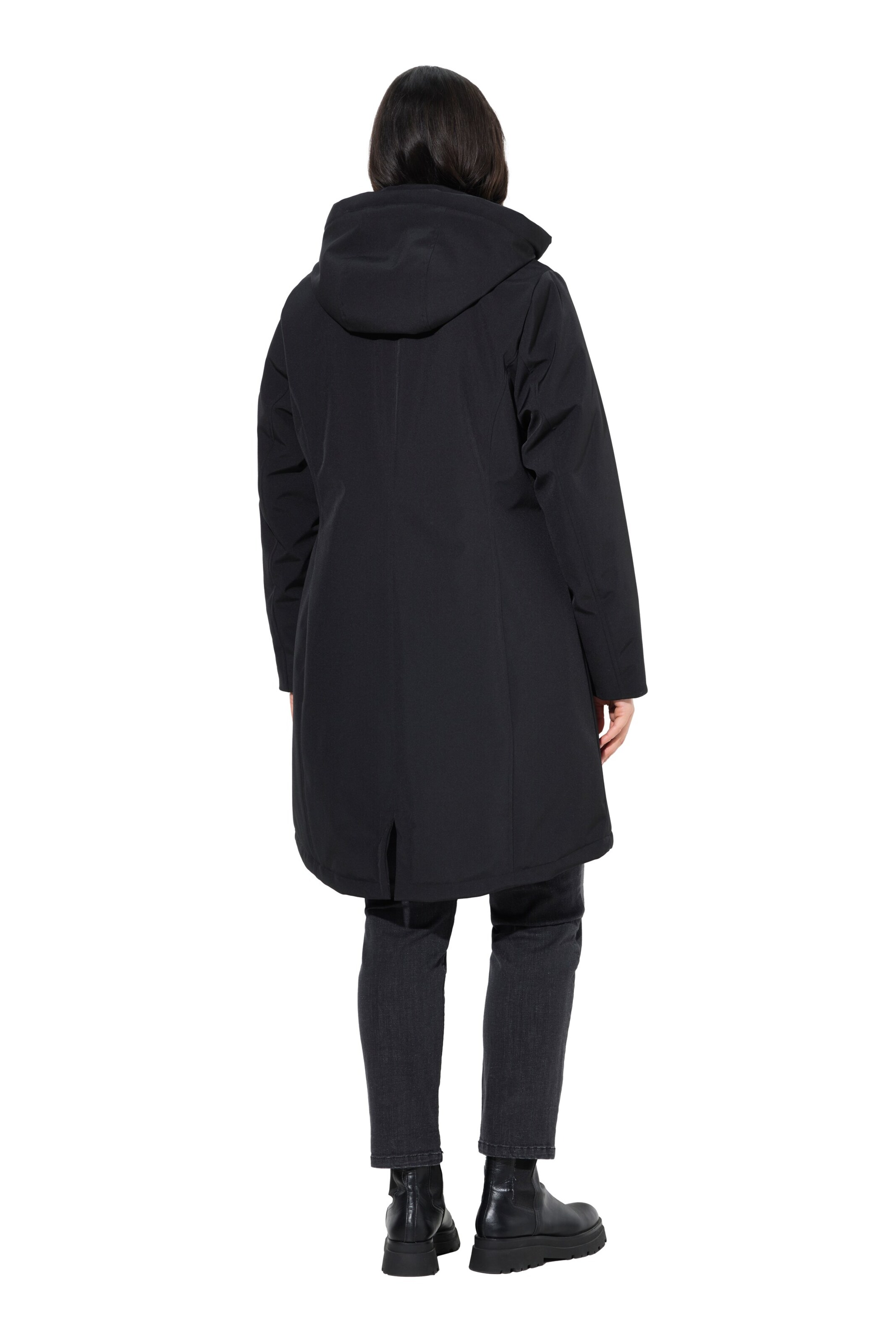 Ulla Popken Between-season jacket in Black