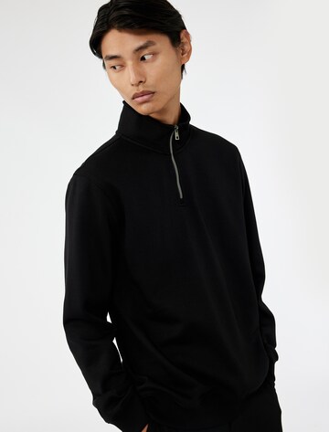 Koton Sweatshirt in Black: front