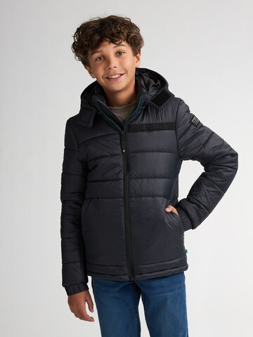 Veste d’hiver Petrol Industries en noir : devant