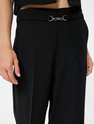 Koton Wide leg Broek in Zwart