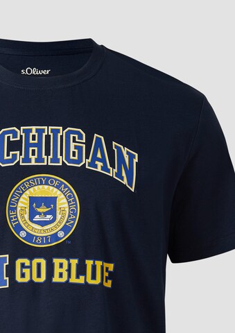 T-Shirt s.Oliver en bleu