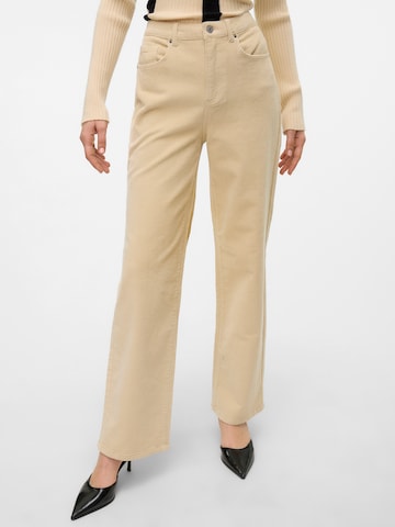 Wide Leg Pantalon 'VMTESSA' VERO MODA en beige