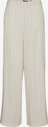 Loosefit Pantalon 'MINDY' VERO MODA en beige : devant