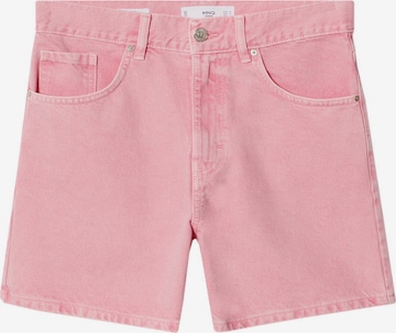 MANGO Regular Jeans 'ZAIDA' in Roze: voorkant