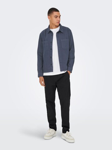Only & Sons Between-season jacket 'ONSTimes' in Blue