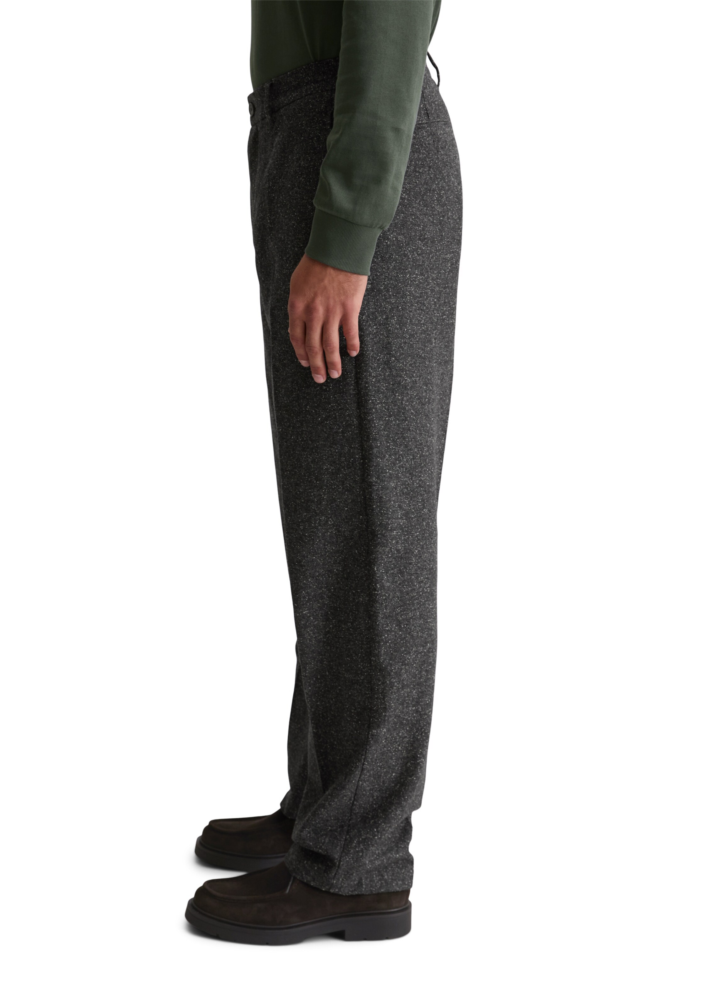 Marc O'Polo Loose fit Trousers in Grey