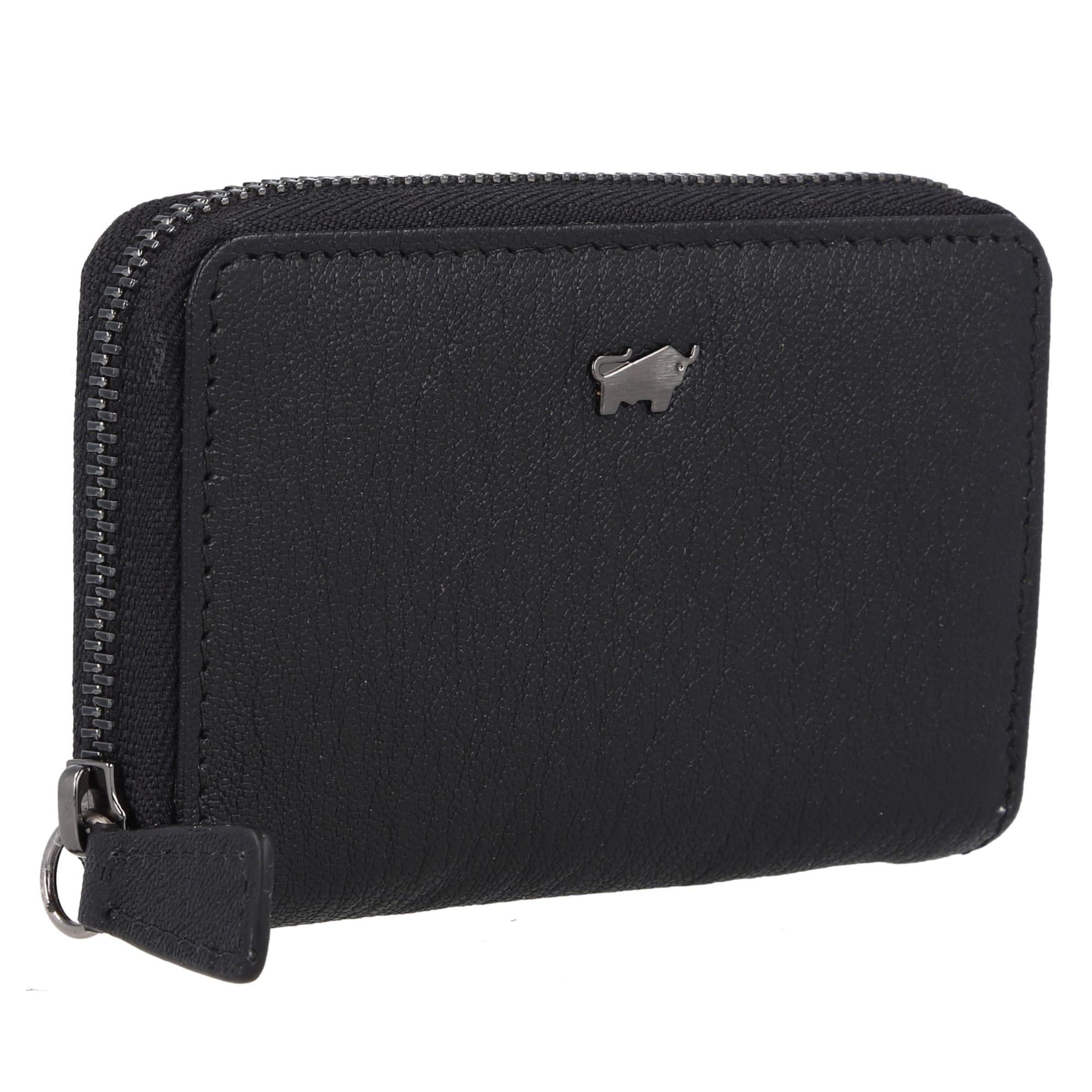 Braun Büffel Wallet 'Anna' in Black