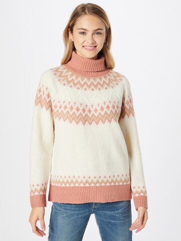 ONLY Sweater 'Marjana' in Beige: front