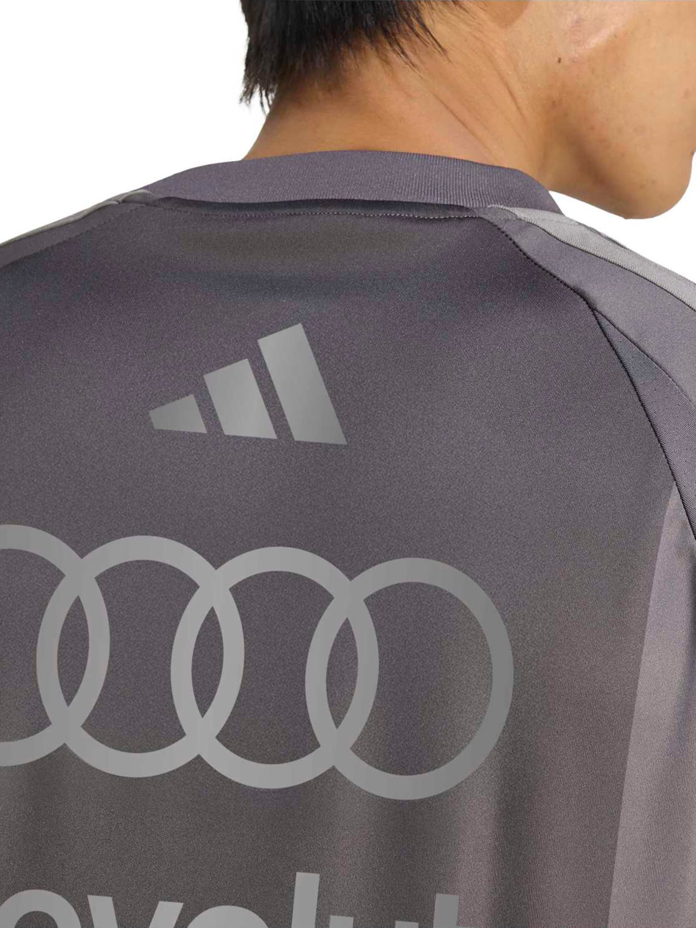 ADIDAS SPORTSWEARTehnička sportska majica 'Audi Formula One Team Driver' - siva boja