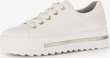 Sneaker bassa di GABOR in bianco: frontale