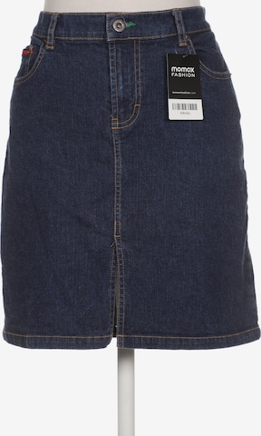 Tommy Jeans Rock L in Blau: Vorderseite