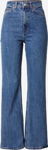 Monki Wide leg Jeans in Blauw: voorkant