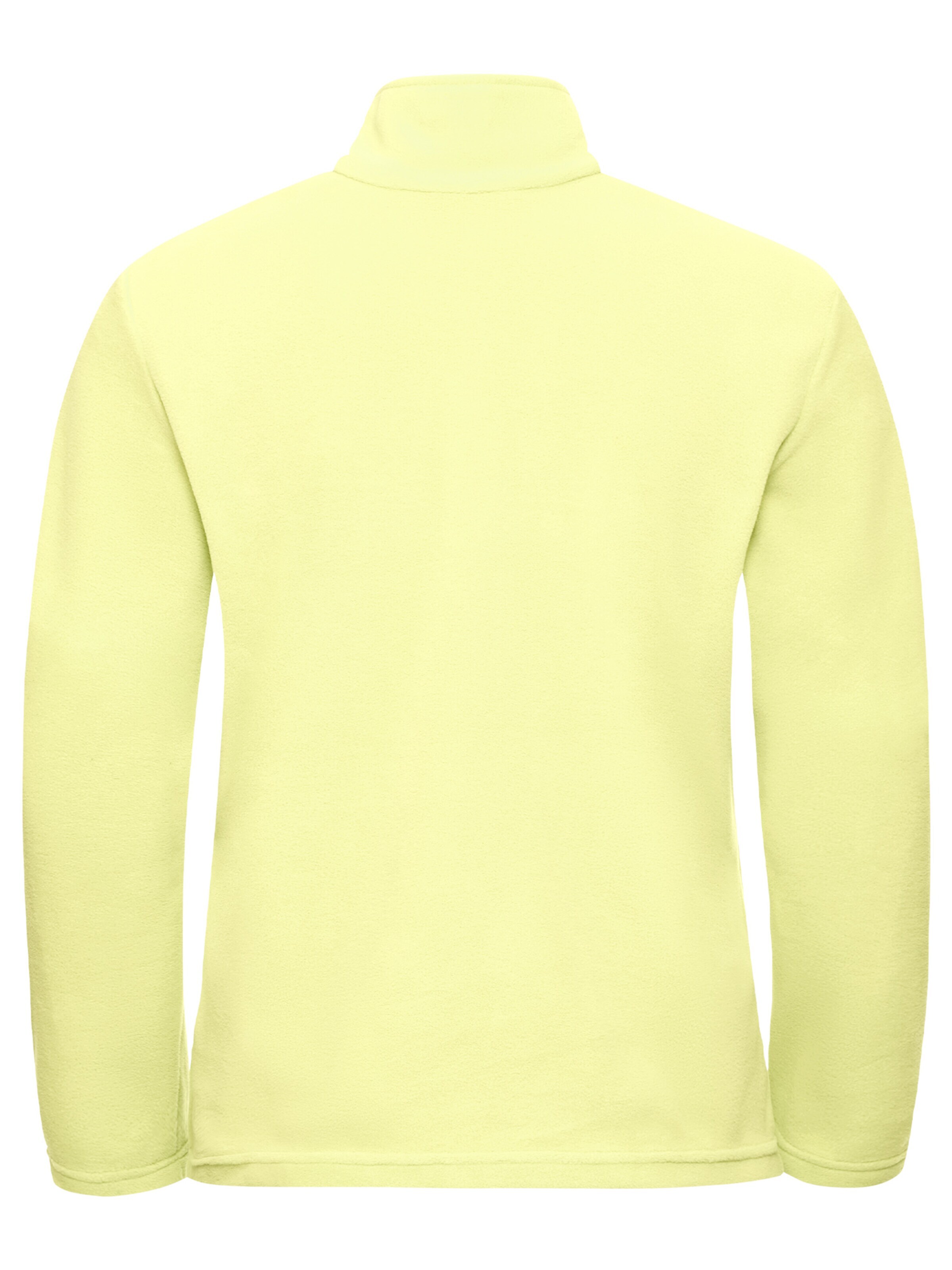 JACK WOLFSKIN Pullover 'Taunus 100 Half-Zip'‌‌‌‌‌‌ in Gelb