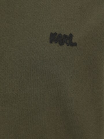 Sweat-shirt Karl Lagerfeld en vert