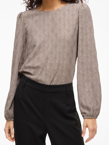 VILA Shirt 'VIAsta' in Grey