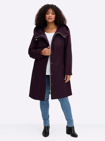 SHEEGO Between-Seasons Coat in Purple: front