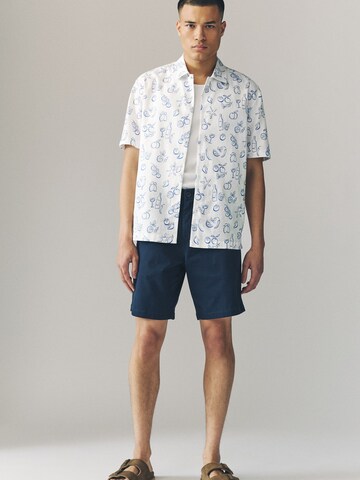 Next Regular fit Button Up Shirt in White