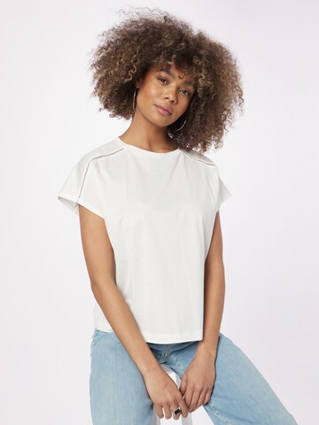 Weekend Max Mara - Camiseta 'OSSIDO' en blanco: frente