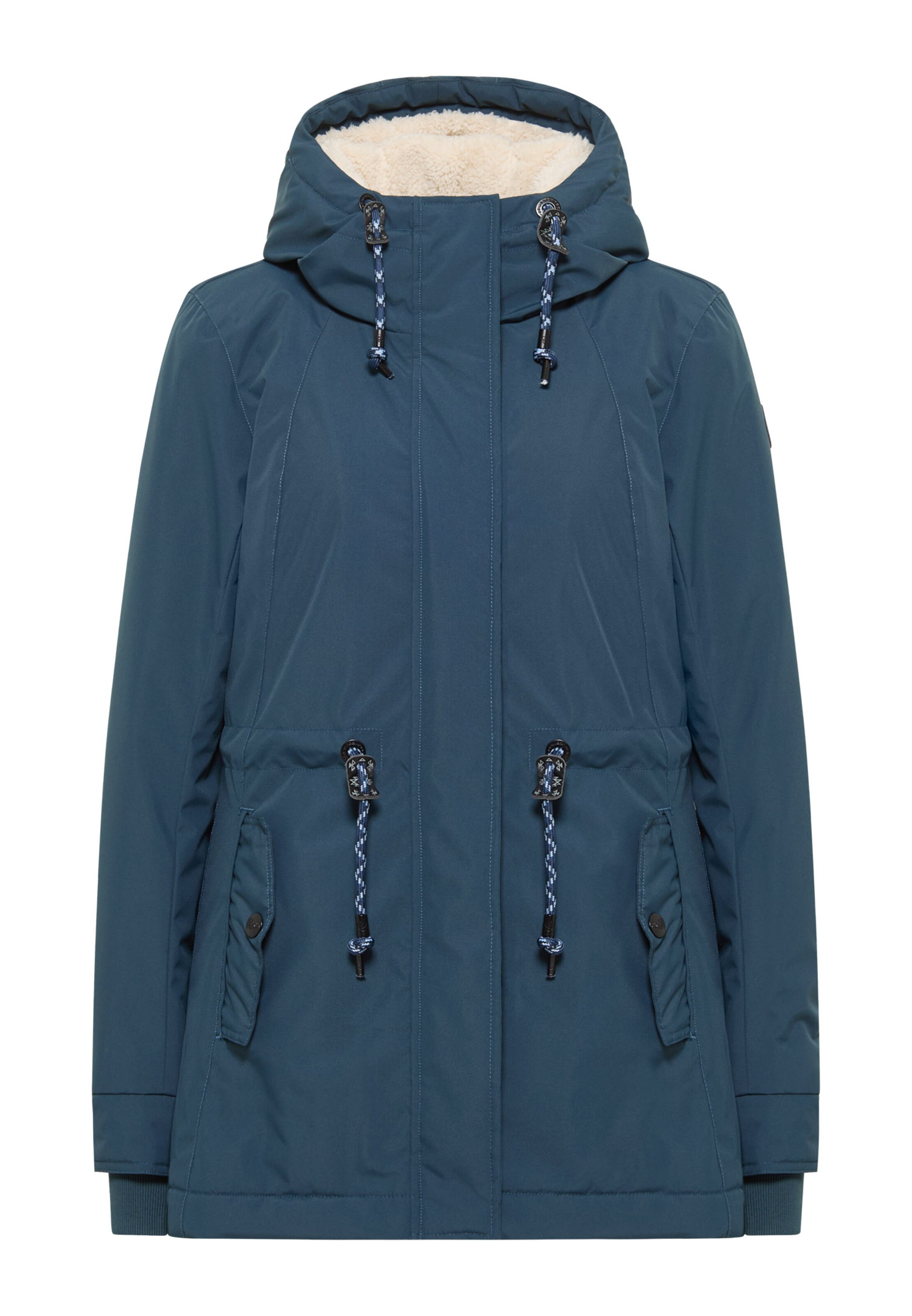Ragwear Winterparka in Blau: Vorderseite