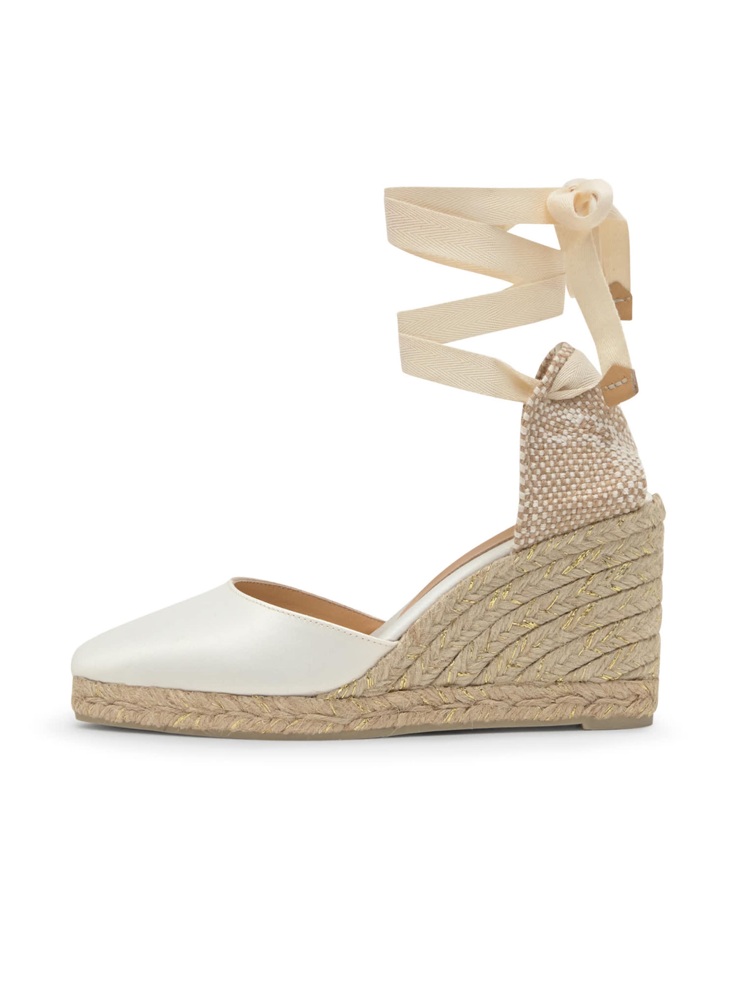 Castañer - Alpargatas 'JOYCE' en blanco: frente