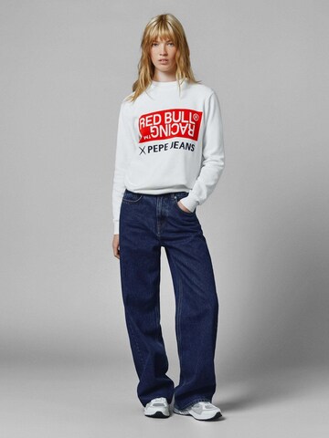 Felpa di Red Bull Racing x Pepe Jeans in bianco
