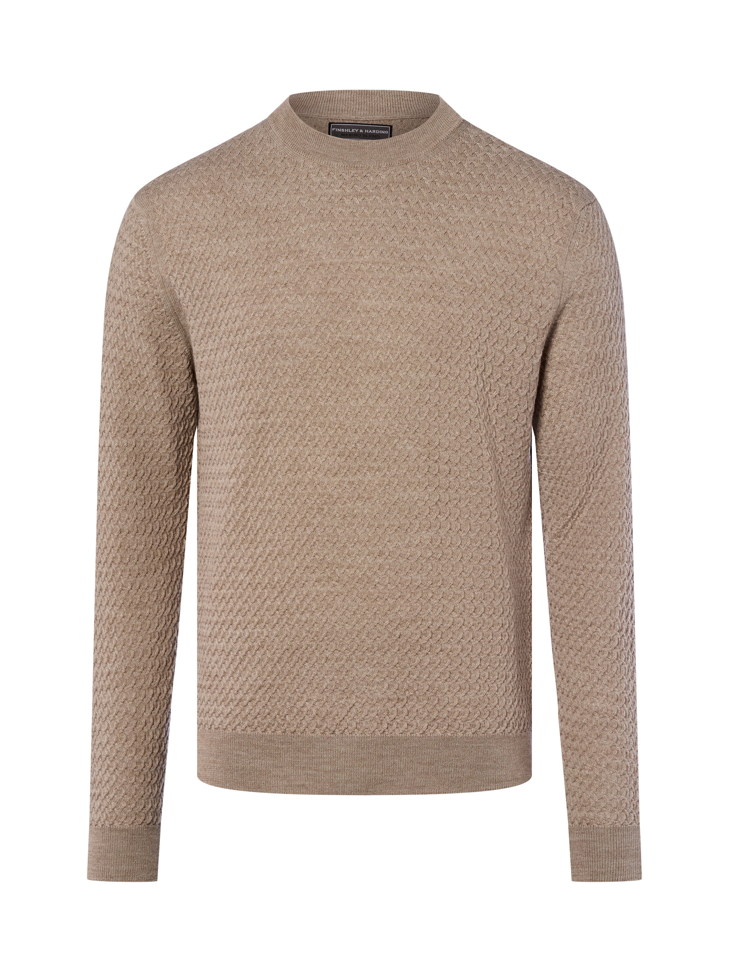 Finshley & Harding Pullover in Beige: Vorderseite