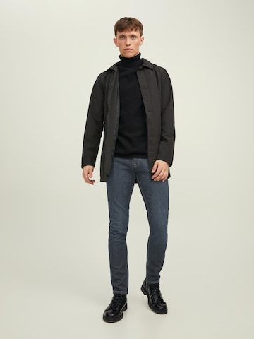 JACK & JONES Pullover 'Hill' in Schwarz