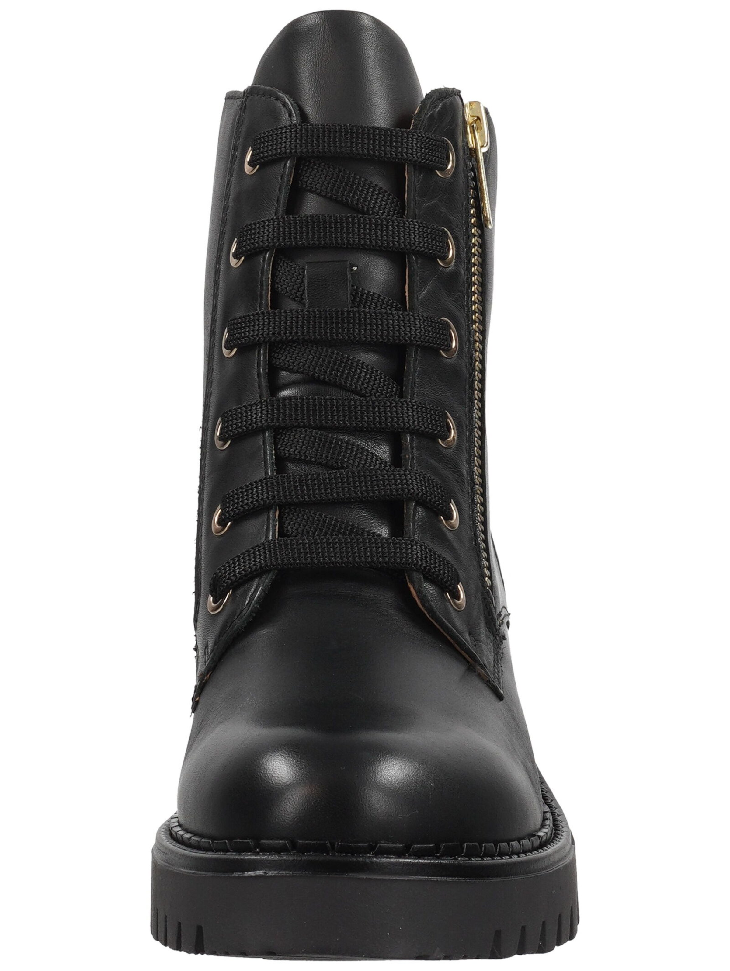 PIKOLINOS Schnürstiefelette in Schwarz