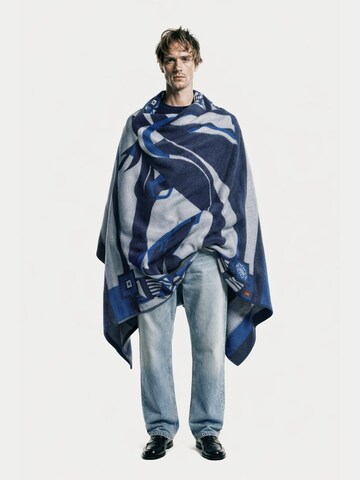 GOBI Cashmere Oversized sjal i blå