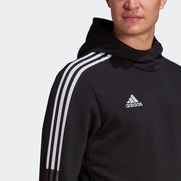 ADIDAS SPORTSWEAR Skinny Athletic Sweatshirt 'Tiro 21 Sweat' in Black