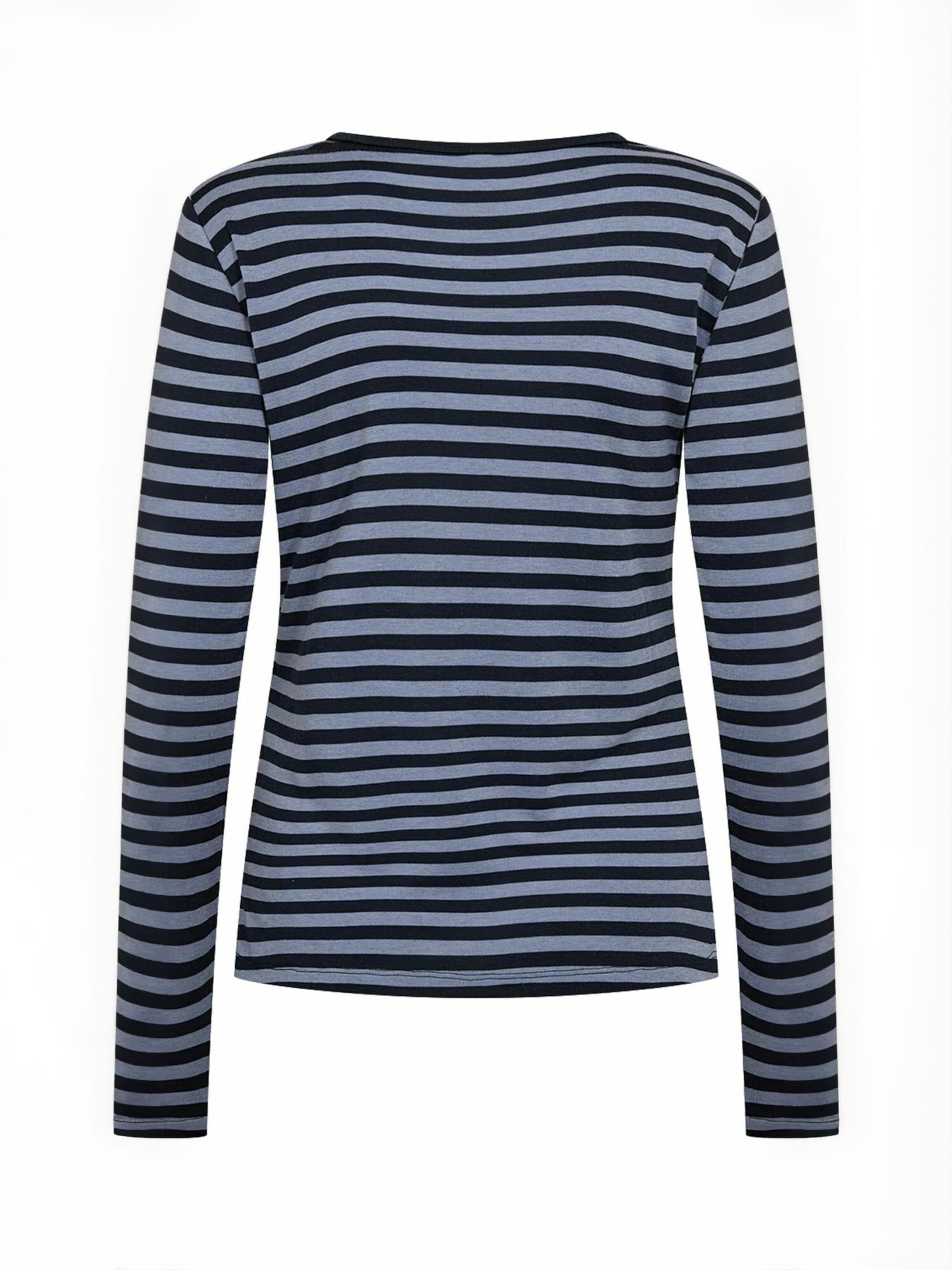 Tricou ' SC-HELLE ' de la Soyaconcept pe albastru: spate