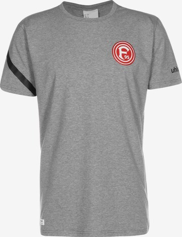 UHLSPORT Performance Shirt 'Fortuna Düsseldorf' in Grey: front