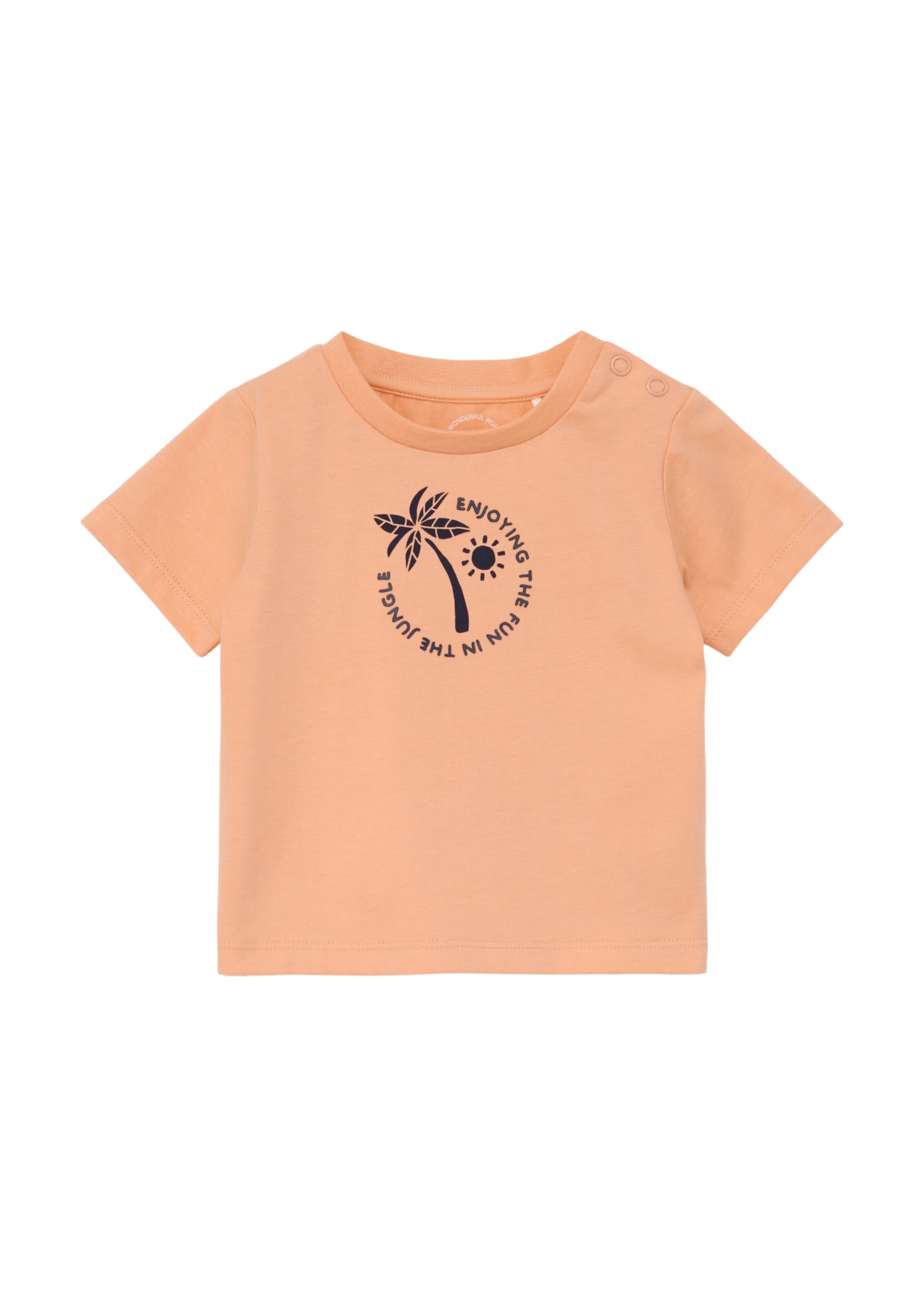 T-Shirt s.Oliver en orange : devant