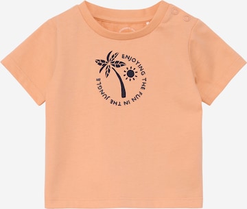 T-Shirt s.Oliver en orange : devant