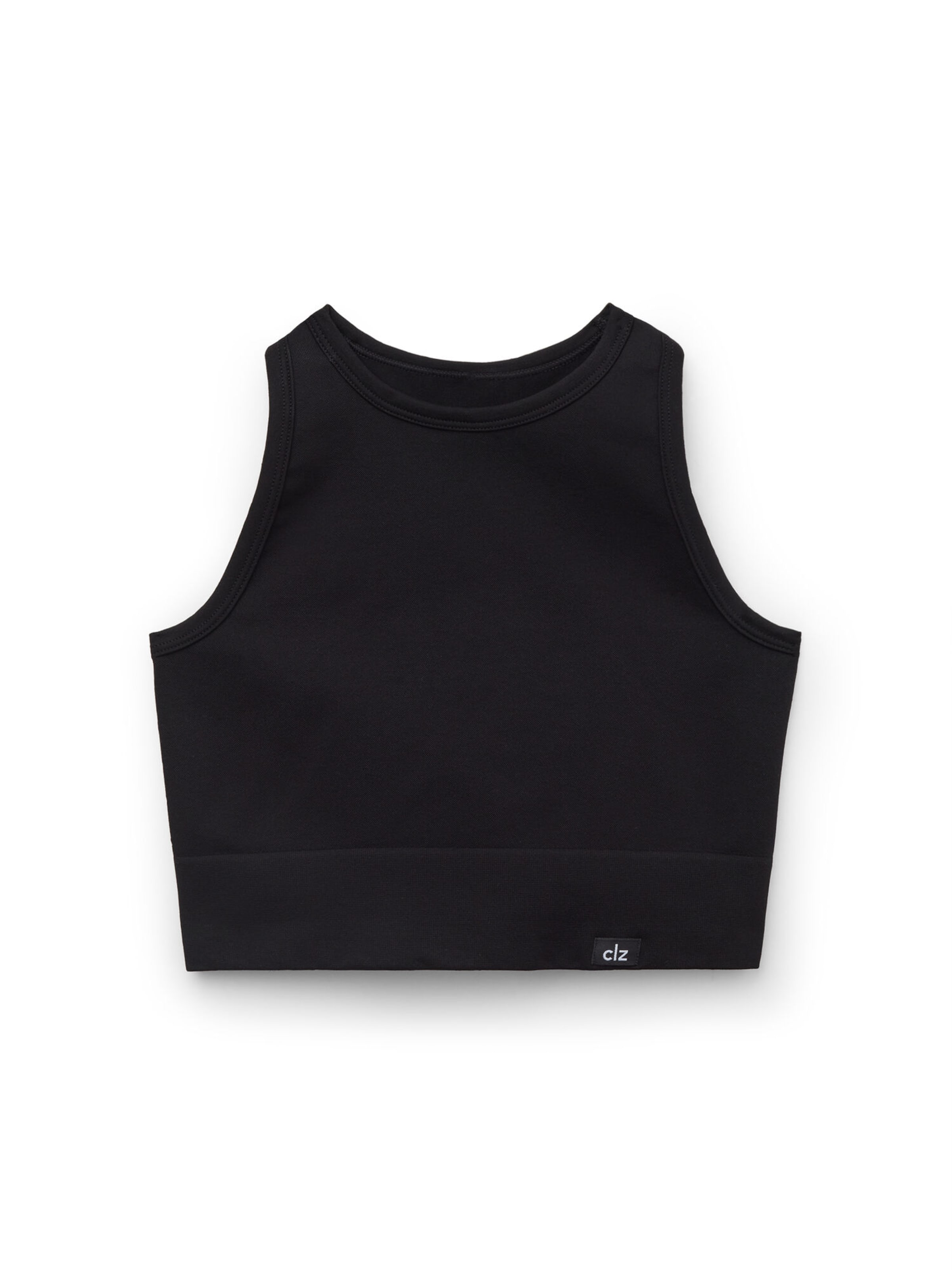 CALZEDONIA Sports Top in Black: front
