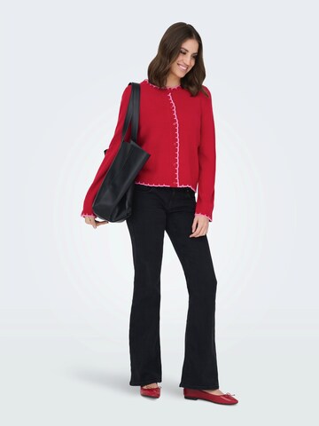 raudona ONLY Kardiganas 'ONLLINN'