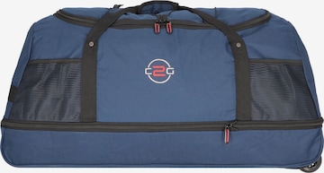 Nowi Travel Bag in Blue: front