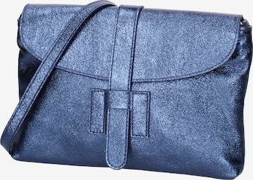 Pochette Viola Castellani en bleu : devant