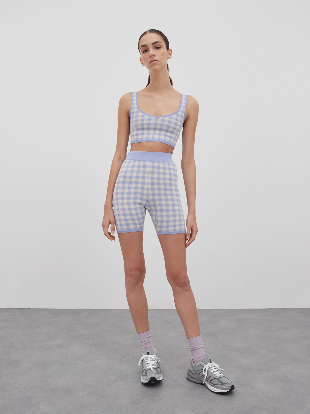 EDITED Produkte Top 'Palina' hellblau