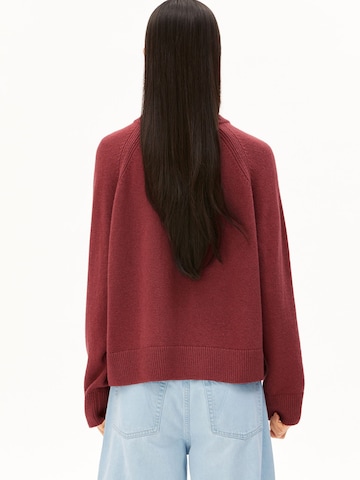 Pull-over ARMEDANGELS en rouge : devant