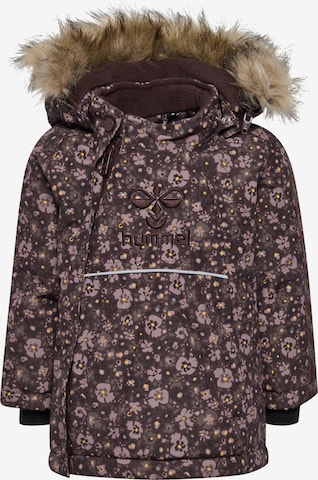 Hummel Functionele jas 'Jessie' in Bruin: voorkant