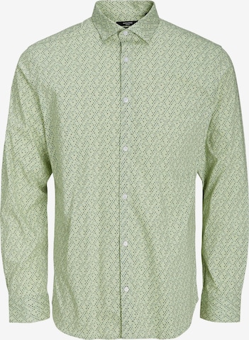 JACK & JONES Overhemd 'BLACKPOOL' in Groen: voorkant