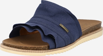MUSTANG Mules in Blue: front